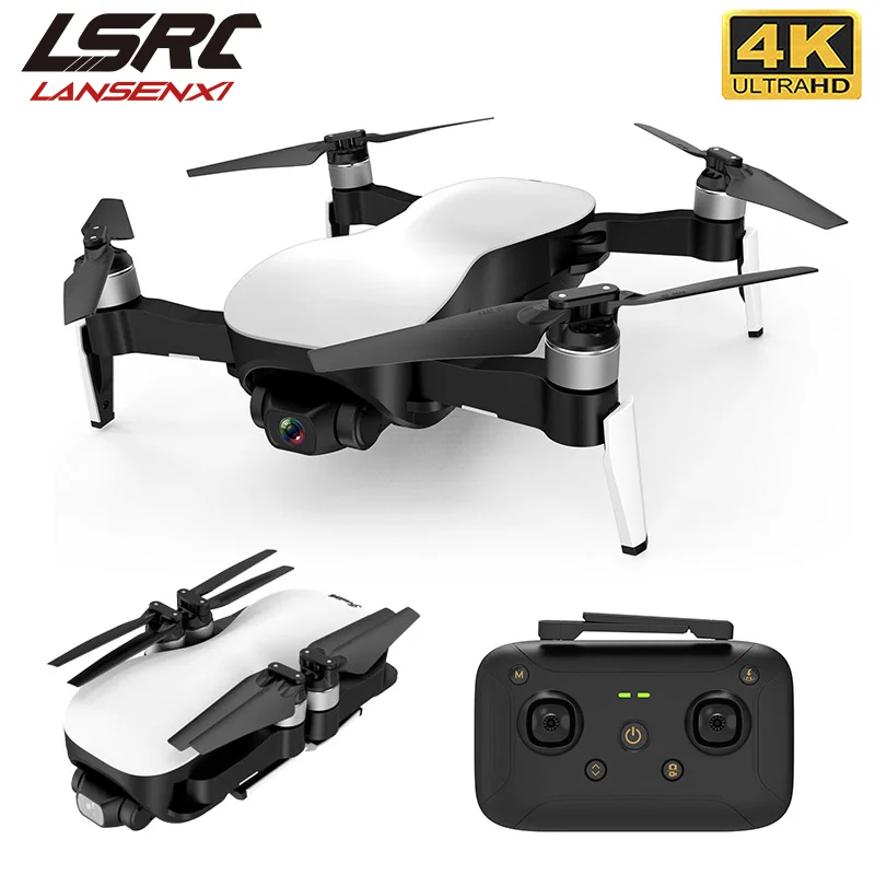LSRC новый GPS Дрон 4K HD камера с тремя осями PTZ и 5G Wi-Fi 1 2 км Расстояние передачи