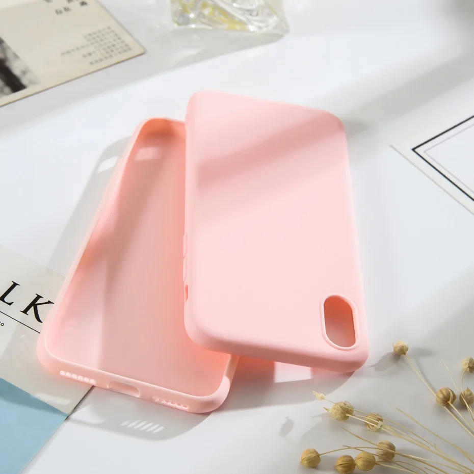 Matte Case for XIAOMI MI 9 SE 9T REDMI 7A 7 K20 Note Cute Soft TPU Silicone Full Protection Cover | Мобильные телефоны и