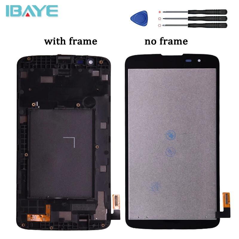 5.0 inch LCD Display For LG K7 Tribute 5 LS675 MS330 K330 Touch Screen Digitizer Assembly With Frame + Tools |