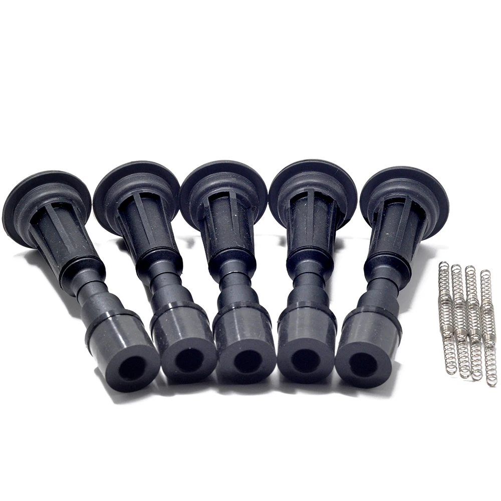 4 шт. катушка зажигания резиновый ботинок с пружинным соединением для Mazda 2 De 3 1.3L