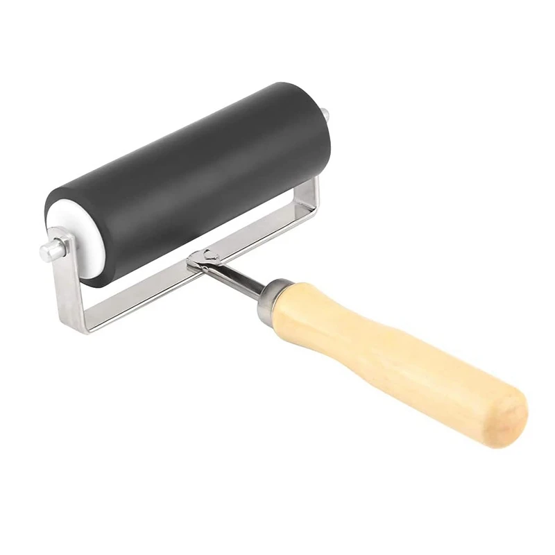 

Rubber Roller Brush Paint Roller Rubber Roller Brush Ink and Oil Paint Craft Fine Art Painting Tools