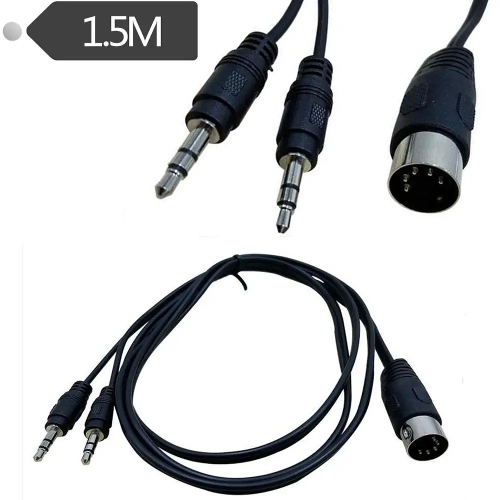 2*3 5 двойной аудио разъем для MIDI 5-жильного адаптера аудиовыход MIDI5 core DIN5P 1 метров |