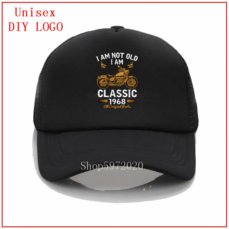 I am not old Classic Motorcycle 1968 белые панамские шляпы летняя Солнцезащитная шляпа для