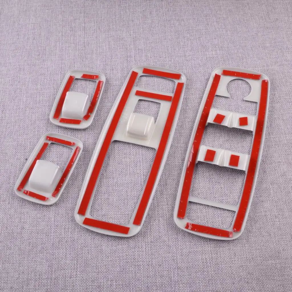 

Car Silver Inner Window Lift Switch Button Frame Cover Trim Fit for Dodge Charger 2011 2012 2013 2014 2015 2016 2017 2018-2021