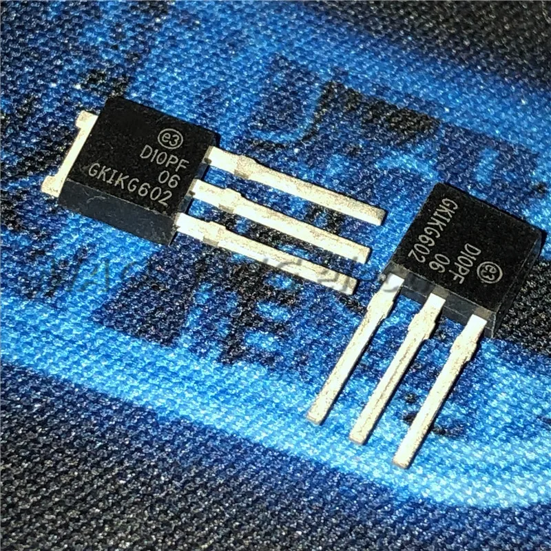 10 шт./лот D10PF06 STD10PF06 TO-251 60В P-Channel полевой эффект MOSFET | Электронные компоненты и