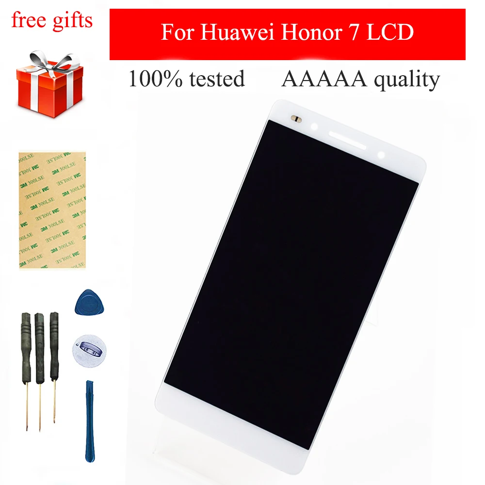 5 2 дюймов для Huawei Honor 7 ЖК сенсорный экран дигитайзер сенсорная панель Honor7 дисплей