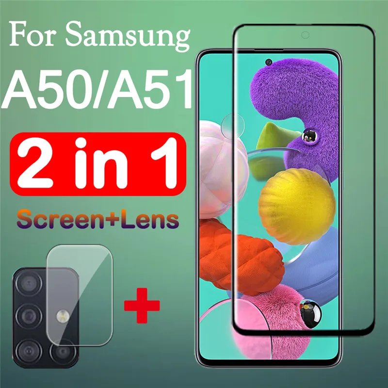 Защитное стекло для Samsung galaxy a51 защитная пленка из закаленного стекла a 50 a50 51 ya50 с