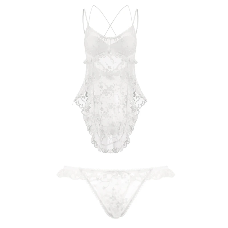 Ночная сорочка с Боковым Разрезом на бретельках открытой спиной | Женская одежда