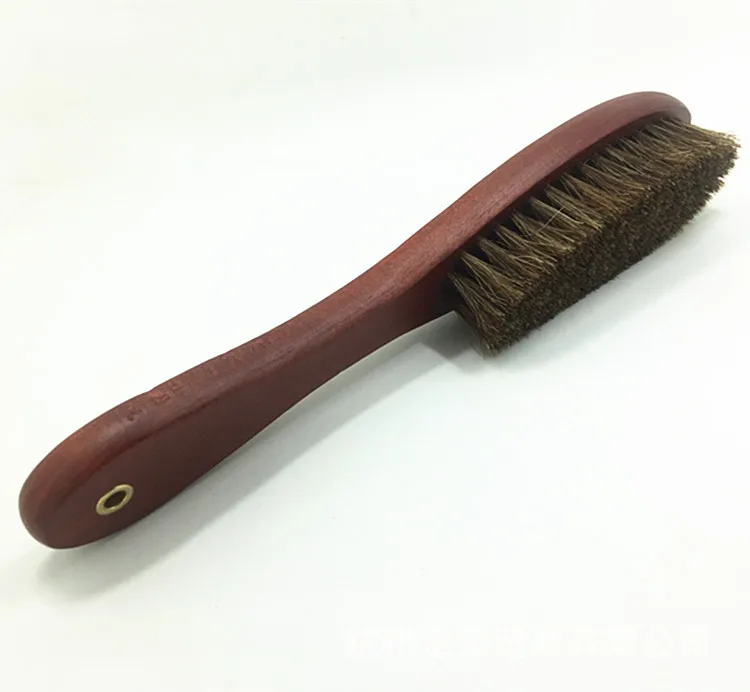 Щетка для конского волоса с длинной ручкой щетка обуви эластичная очистки и