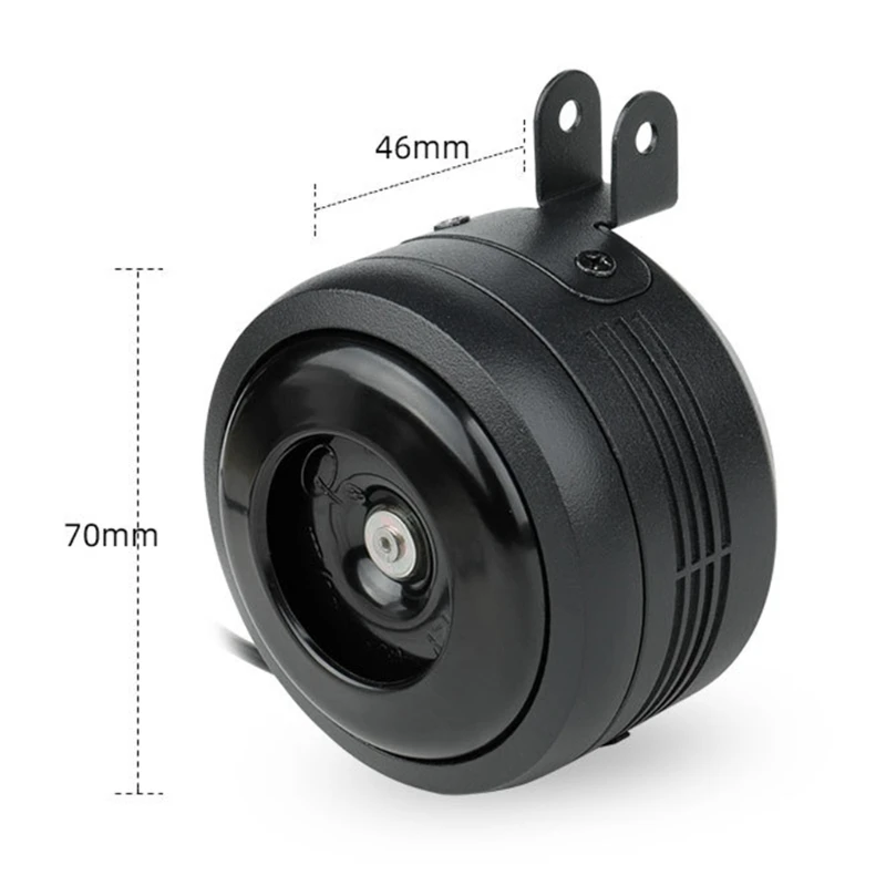 

Bicycle Bell Electric Loud Horn with Alarm Super Sound for Scooter MTB Bike USB Rechargable 1300mAh Safety Anti-theft Alarm