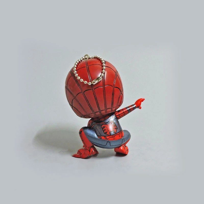 Брелок для ключей с фигуркой героя Marvel игрушка-Человек-паук Веном Супергерой