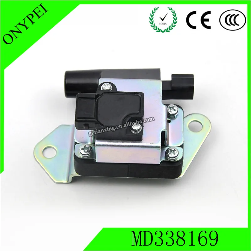 MD338169 MD309456 Катушка зажигания для 1997 1999 Mitsubishi Montero Sport 2.4L и модуль J121 UF309 C1164|Катушка