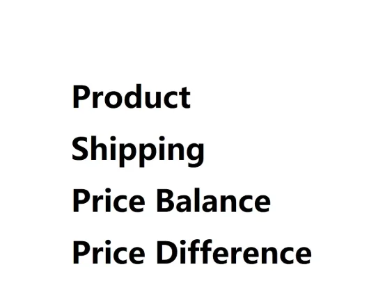 

price difference