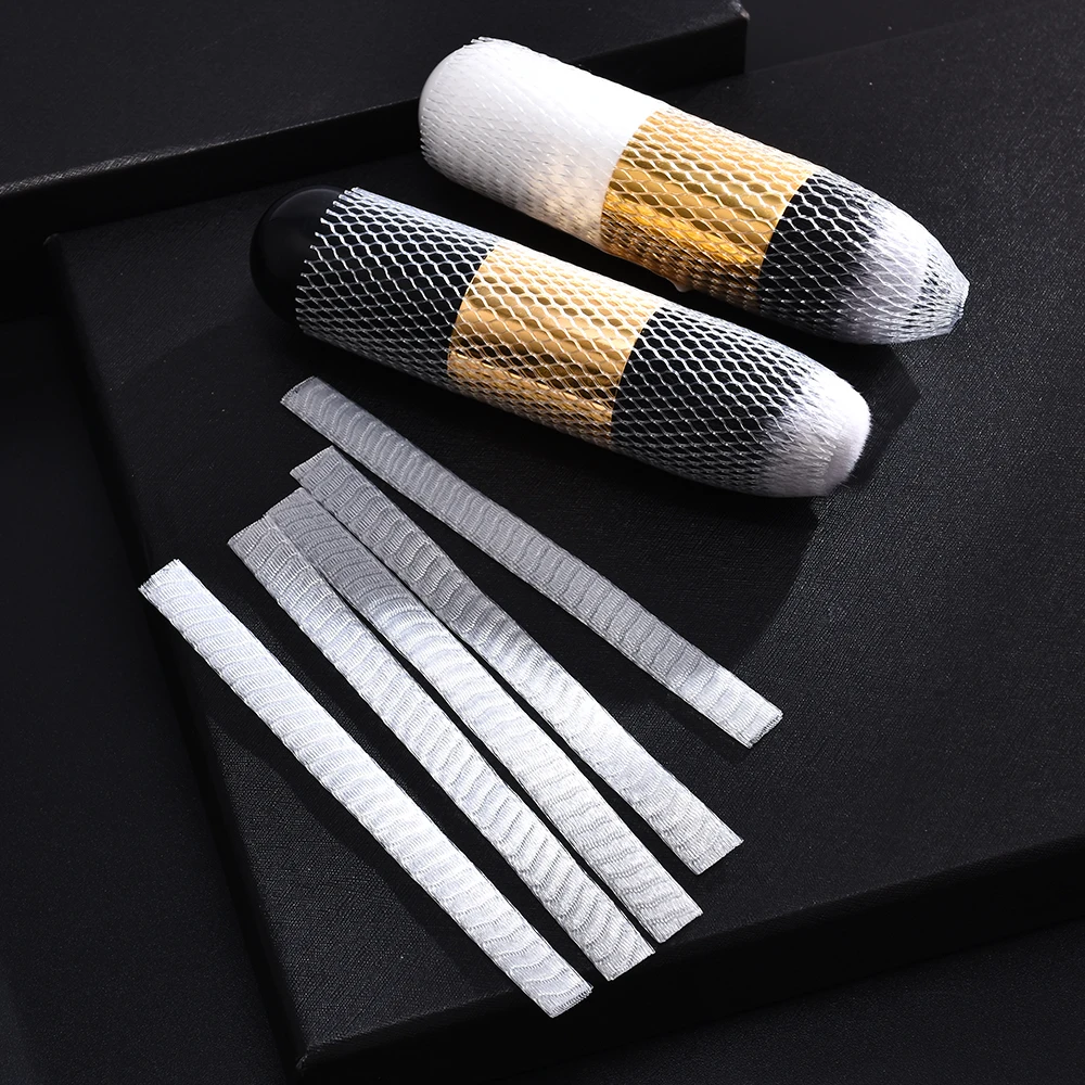 

Beauty White Cosmetic Brushes Guards Mesh Flexible Net Protectors Cover Sheath 20Pc Convenient Maquiagem Brochas Maquillaje Tool