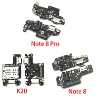 for xiaomi mi 9t redmi k20 note 7 8 pro microphone with usb charger port dock connector flex cable board