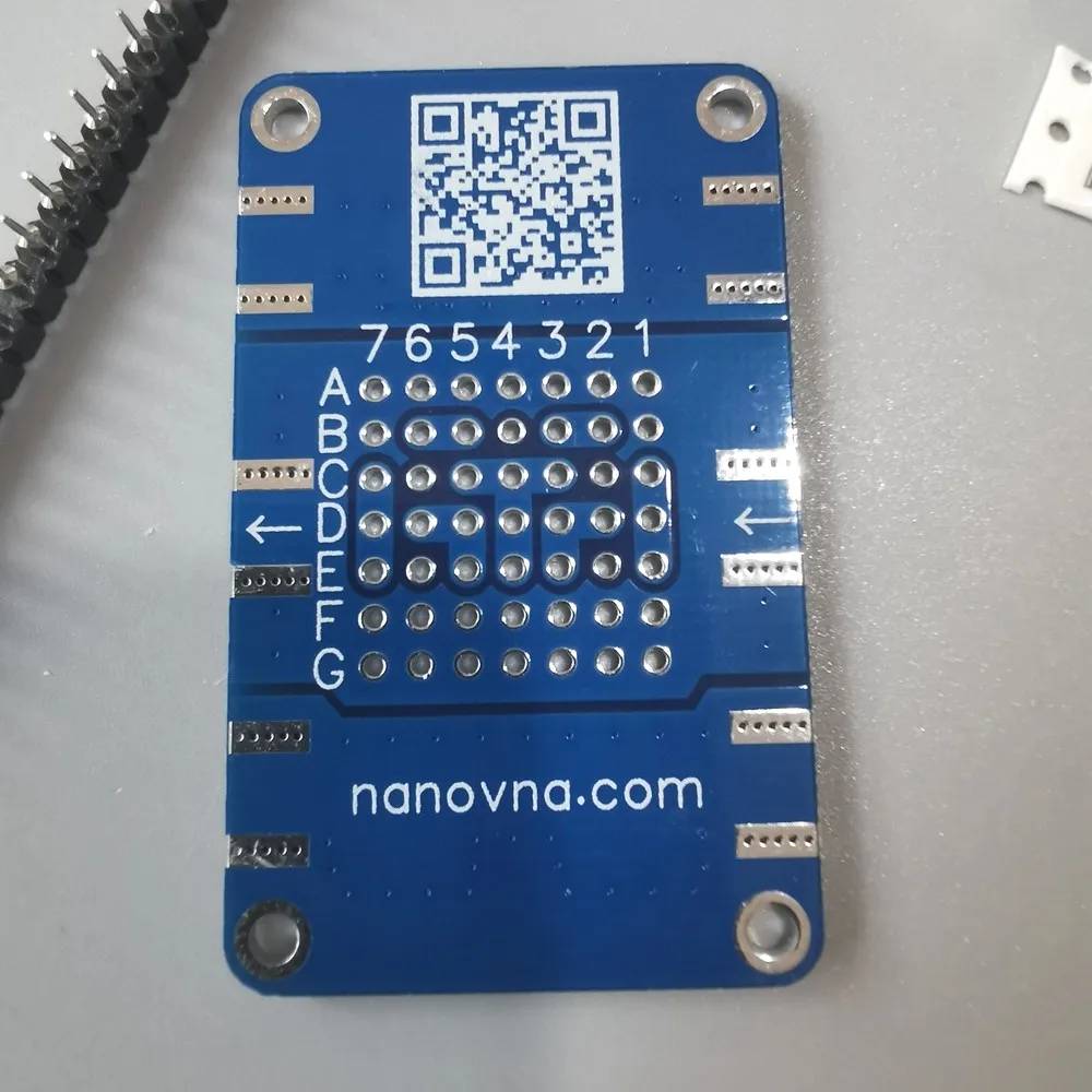 Nanovna тестовая плата схема