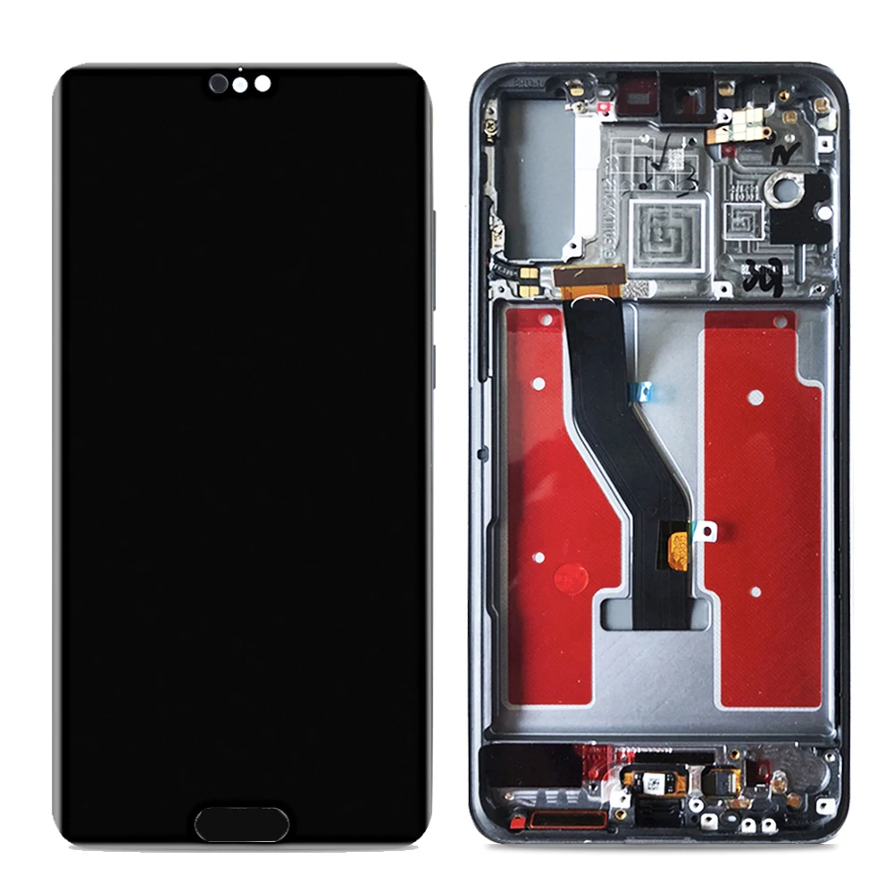 Для huawei P20 Pro ЖК-дисплей Дисплей 1080*2240 Сенсорный экран кодирующий преобразователь в сборе для huawei P20 плюс CLT-AL01 CLT-L29 CLT-L09