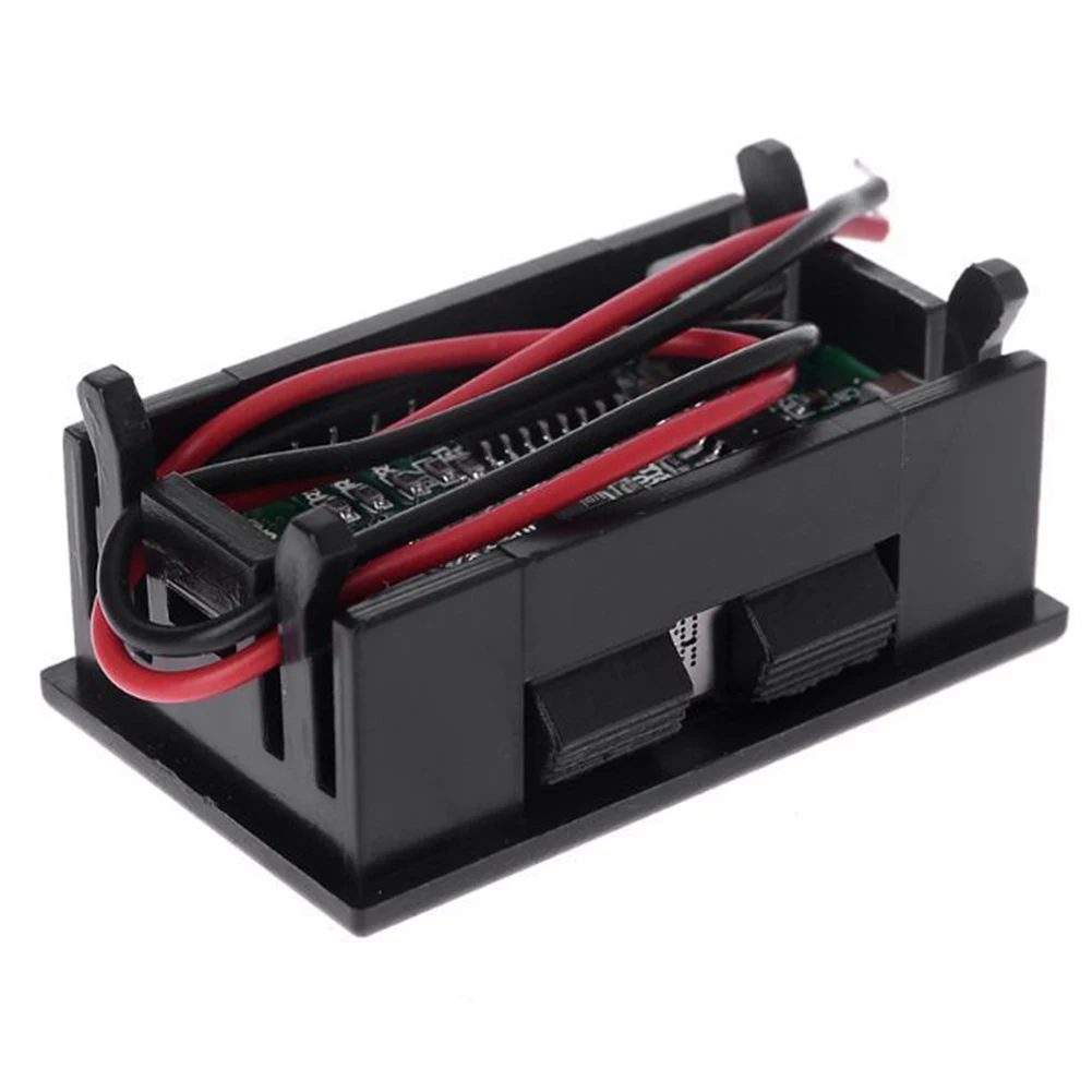 12 В измеритель напряжения аккумуляторная Панель цифровой дисплей