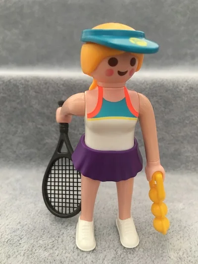 S16 7,5 см Высокое качество оригинальной Playmobil Слепой Мешок для девочек и мальчиков Полли Карманный строительный блок