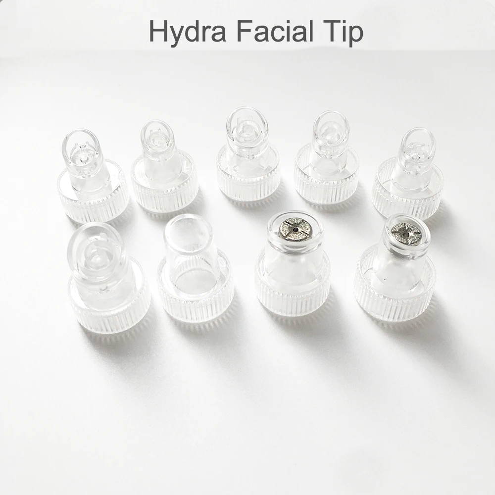 Сменный пластиковый наконечник Hydra для головы лица H2 O2 Кислородная Вода