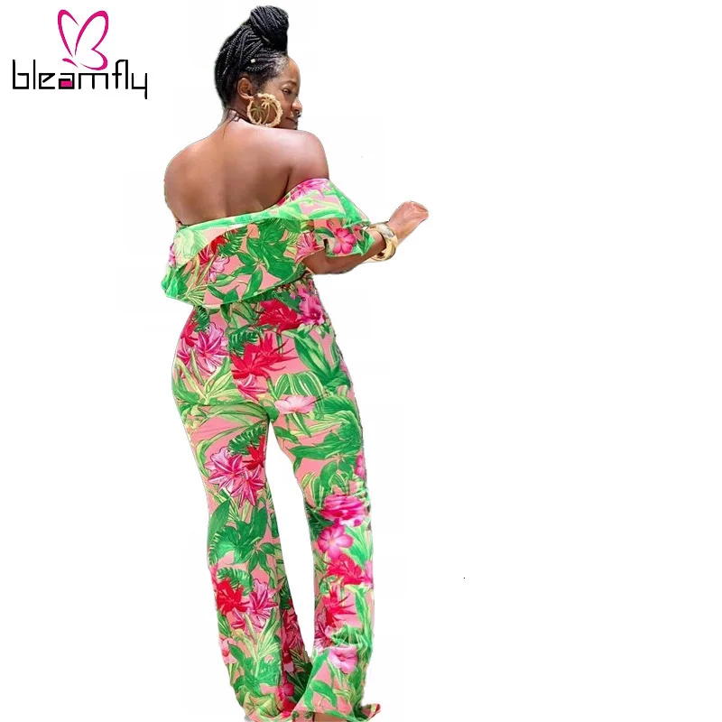 Женский новый летний цветочный принт с рукавом-бабочкой прямой сексуальный