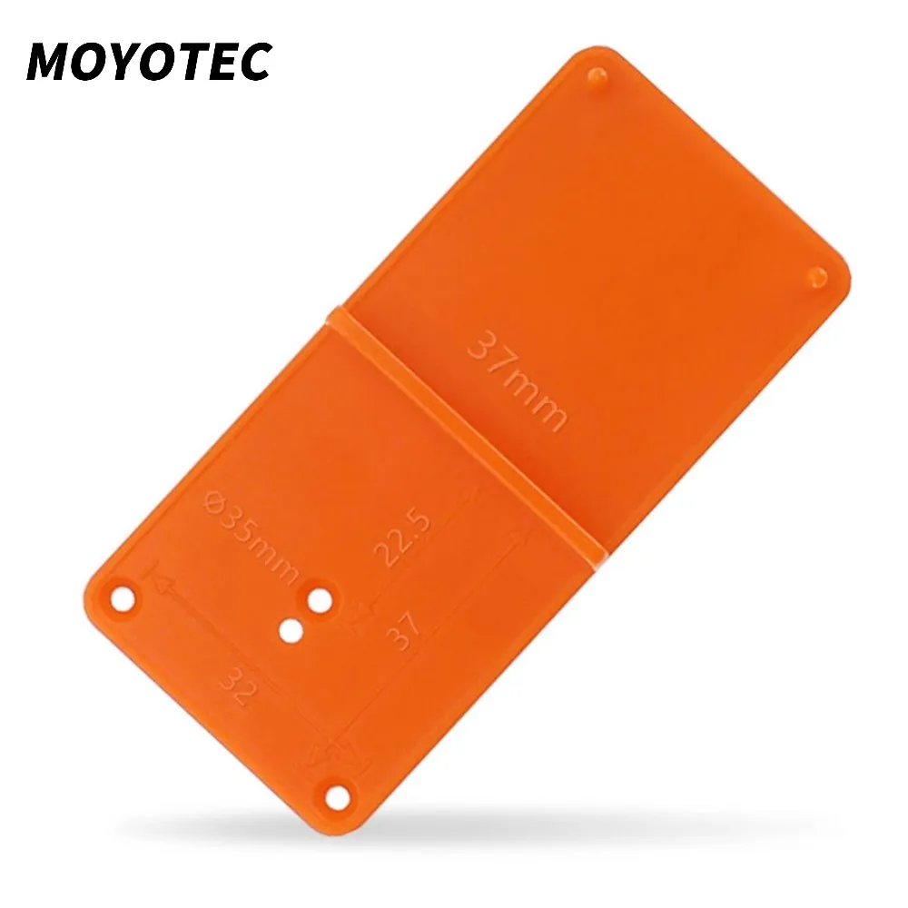 

MOYOTEC Woodworking Punch Hinge Drill Hole Opener Locator Guide Drill Bit Hole Tool Door Cabinets DIY Template Woodworking Tools