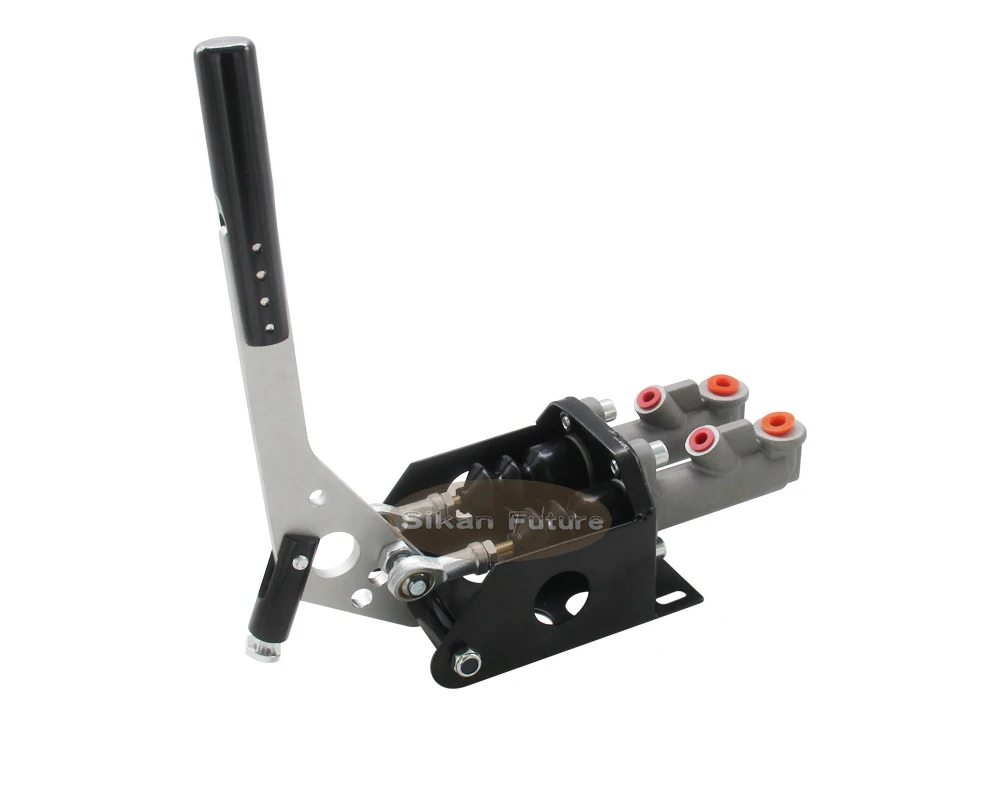Universal Car Racing Hydraulic Drift Handbrake Vertical Horizantal Drift Lever Drift E-Brake Double Cylinder Hand Brake