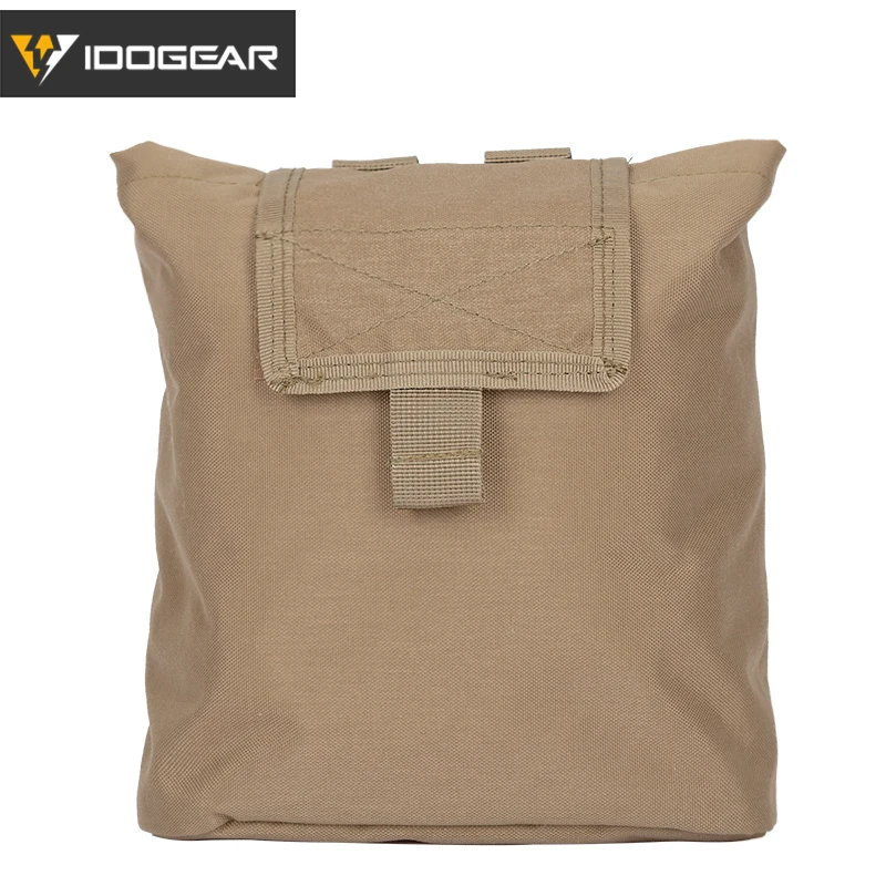 

IDOGEAR Tactical Folding Drop Pouch Molle Magazine Dump Pouch Recycling Bag Hunting Airsoft Bags 3551
