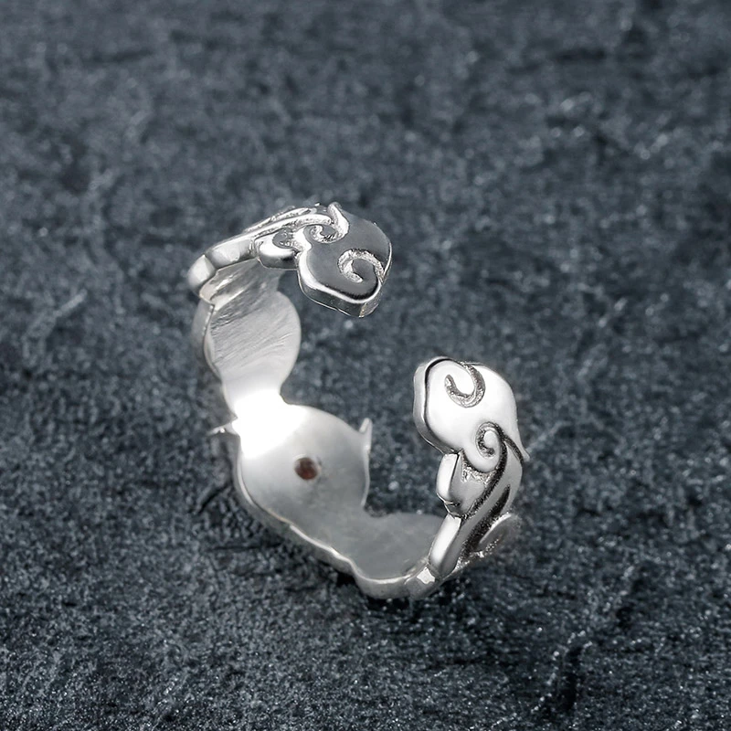 Аниме Наруто Учиха Итачи 925 Серебряное кольцо калейдоскоп глаз циркония Косплей