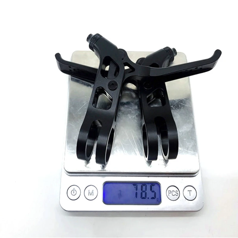 

1 Pair Bike Brake Lever for Brompton Folding Bicycle V Brake Levers Aluminum Alloy Brake Lever