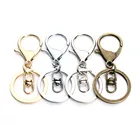 DC 5 шт.лот 30 мм аксессуары для ювелирных изделий застежка-карабин с крючком брелок с разрезом для украшений сделай сам Аксессуары для бижутерии