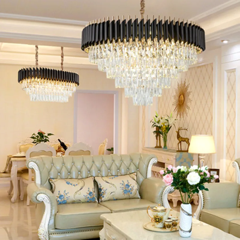 Хрустальная люстра хорошего качества K9 подвесные светильники для ресторана