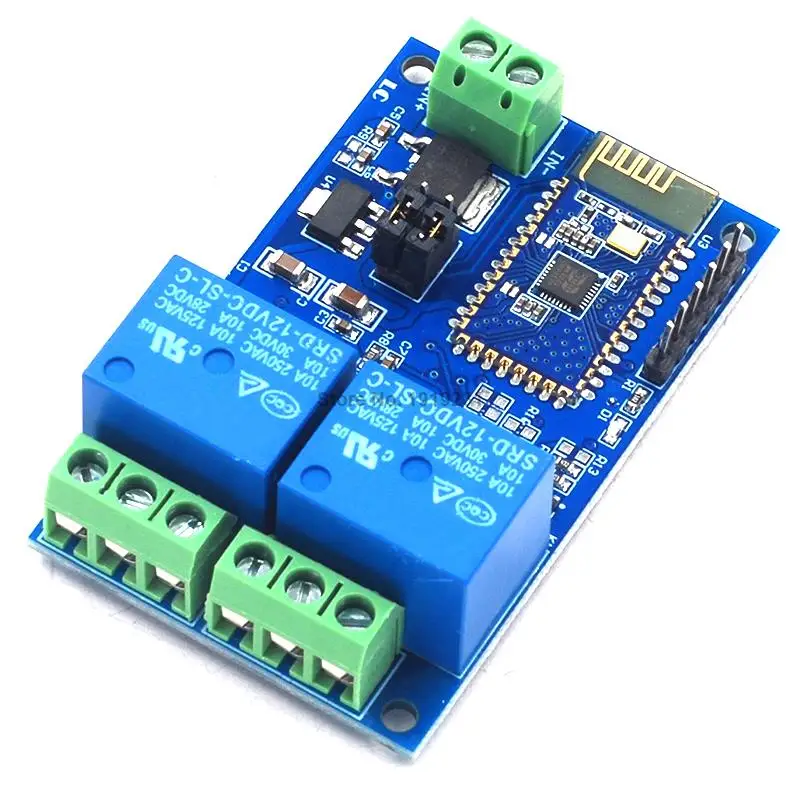 2-битный релейный модуль Bluetooth интеллектуальное домашнее мобильное приложение