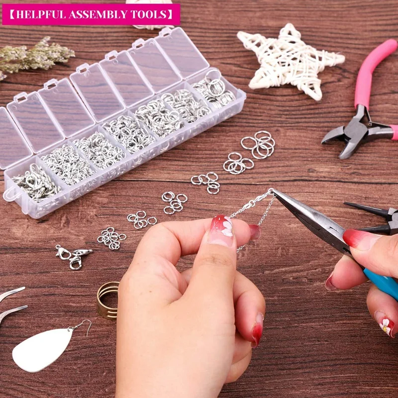 Прыгающие кольца и Ювелирные плоскогубцы для изготовления ювелирных изделий