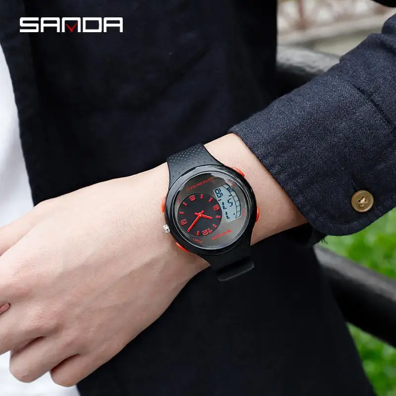 Повседневные спортивные часы для мужчин лучший бренд класса люкс Военный ремешок из смолы наручные Мужские