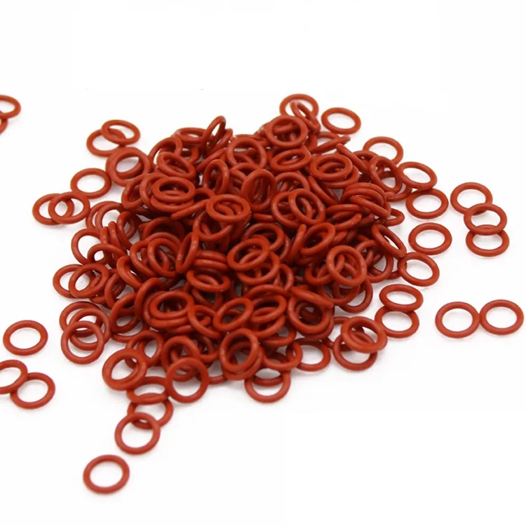 

10pcs VMQ Red Silicone O Ring CS 5mm OD 18~45mm FoodGrade Waterproof Washer Rubber Insulated Round O Shape Seal Gasket