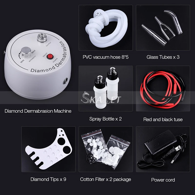 Hottest Facial Care Beauty Device Skin Diamond Micro Dermabrasion Water Spray Removal Scar Acne Peeling Machine |