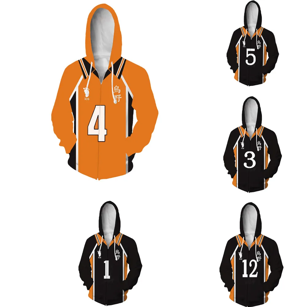 Толстовка с капюшоном Young манга Харадзюку 2020 Haikyuu! Модные 3D толстовки Sawamura Daichi