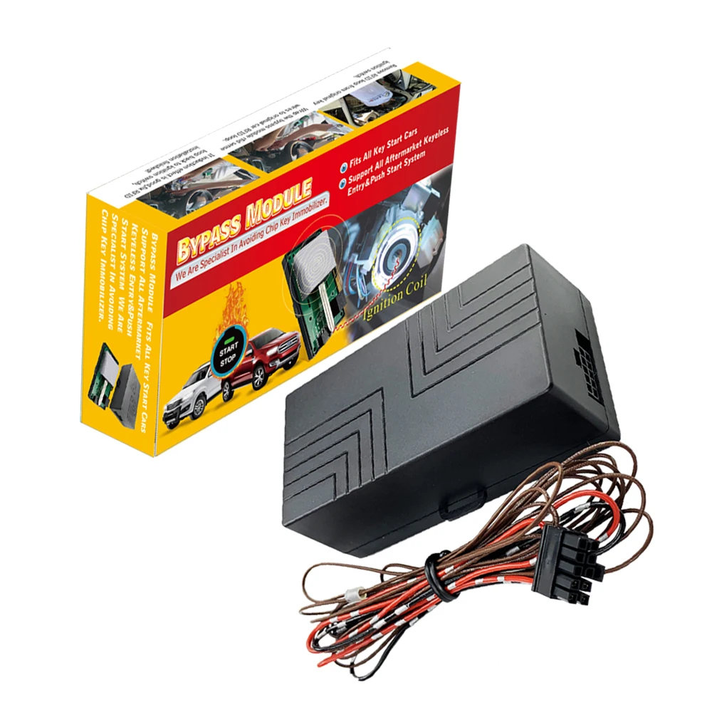 

Cardot Pke Passive Keyless Entry Push Engine Start Stop Button Remote Start Engine Car Alarm System Bypass Module