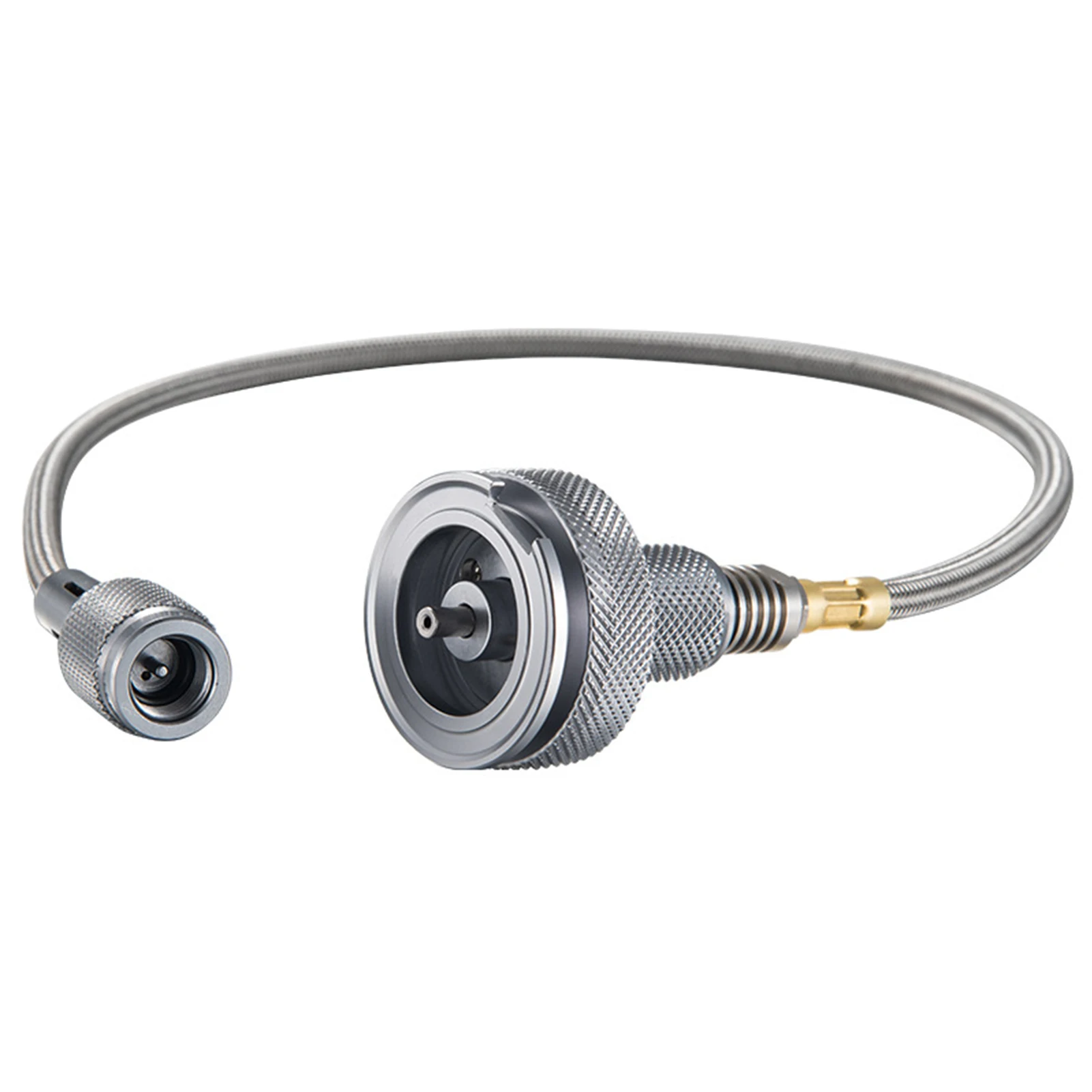 

Gas Tank Connection Tube Stainless Steel Threaded Extension Line Fine Workmanship more convenient Safe to Use Mountain Converter