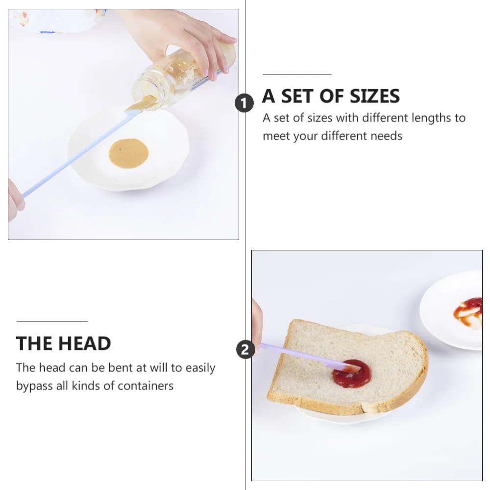 

6pcs Last Drop Spatula Bottle Scraper Makeup Spatula Beauty Scraper Random Color