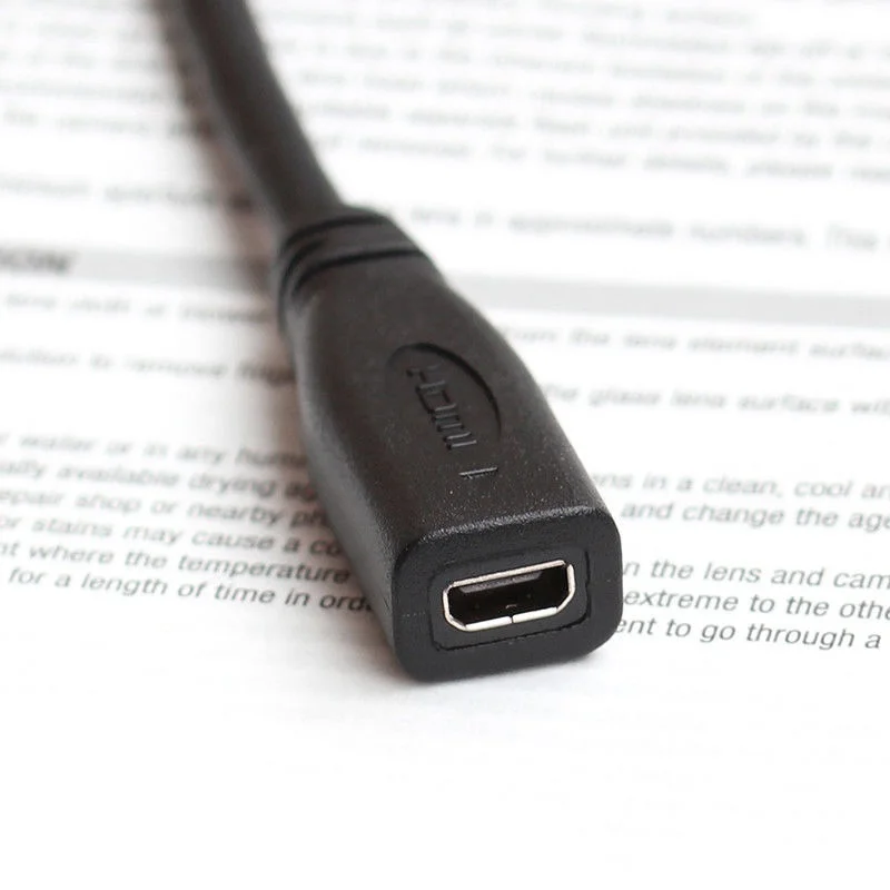 Удобный Micro HDMI Женский к Мужской адаптер кабель конвертер для планшета сотового