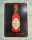 QDTrade металлическая вывеска 8x12 дюймов Табаско перец соус горячие вещи Оловянная вывеска металлический настенный постер домашний декор