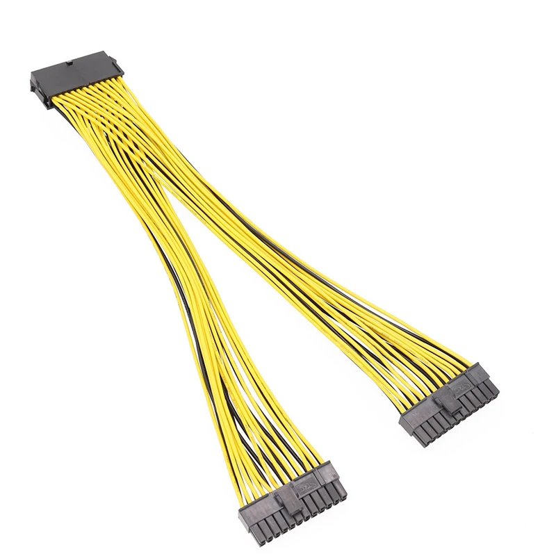 24Pin ATX PSU Y Кабель адаптер 24 pin кабель питания сплиттера для двойной блок
