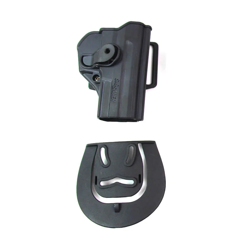 black holster Тактический пистолет кобура для Sig Sauer Pro SP2022/SP2009 кейс для пистолета Molle CQC Strike кобура Платформа-адаптер принадлежности для охоты - Цвет: black holster