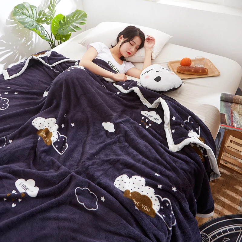 200x230cm горячая Распродажа милые Миньоны из мультфильма Одеяло для детей подарок