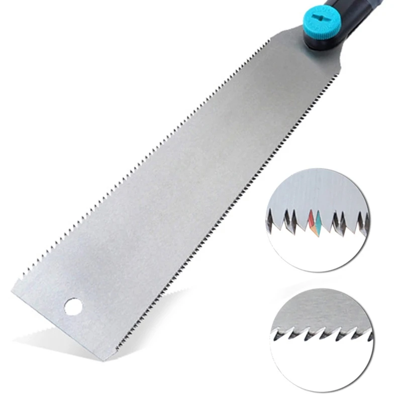 

F2TB Replacement Blade For Hand Saw SK5 Japanese Saw 3-edge Teeth 65 HRC Wood Cutter For Tenon Wood Bamboo Plastic Cutting Tools