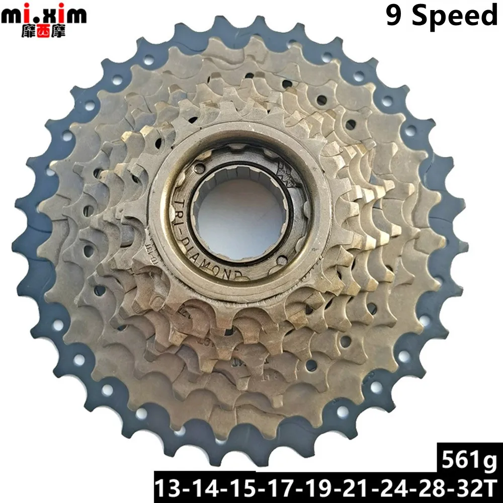 

MTB Bike Bicycle Ultralight Freewheel 7/8/9 Speed 28/32T Mountain Screw Thread Cassette Flywheel Steel Cycling Sprocket Parts