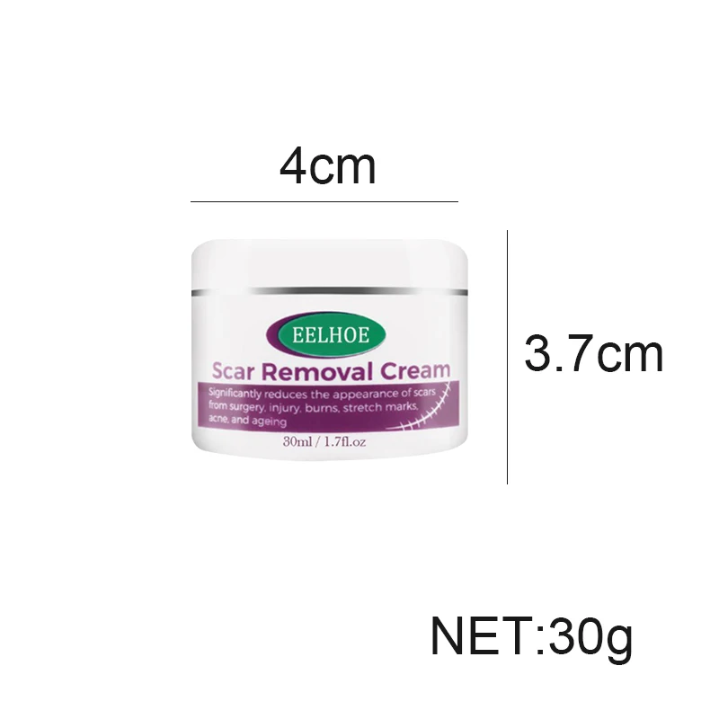 

30g Scar Removal Cream Stretch Marks Surgical Scar Burn Skin Repair Remove Wrinkles Moisturizing Acne Scars Gel Body Skin Care