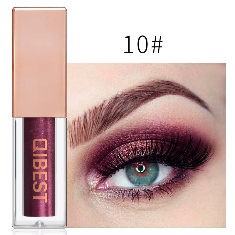 Women Shining Liquid Eyeshadow Waterproof Glitter Metallic Gel QRD88 |